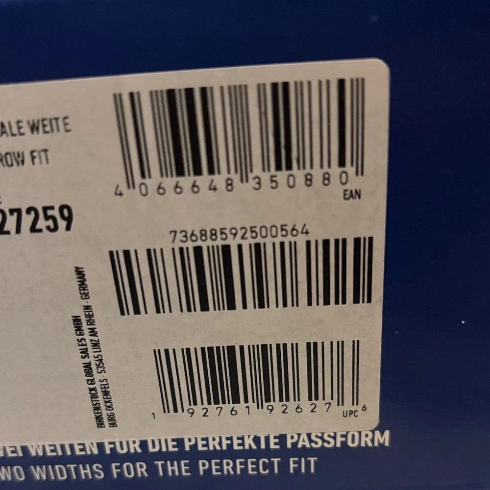 NWT Birkenstock EVA Clogs Elemental Blue - Picture 5 of 5